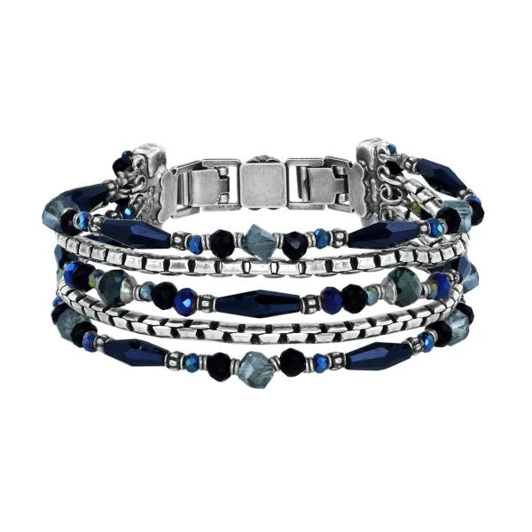 Schwarz - Indian Summer - Armband von Konplott